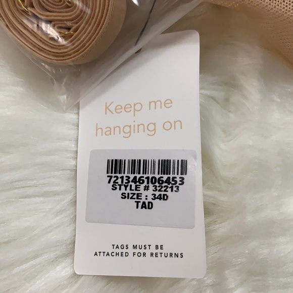 NWT Lively The No Wire Strapless Bra Toasted Almond - Picture 10 of 10